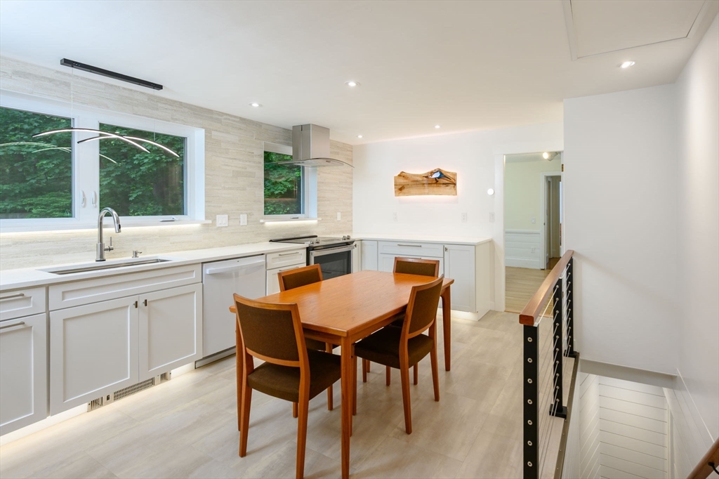 13 Smith Road Hingham, MA 02043 - Photo 2 of 32 a view of a dining room with furniture and window