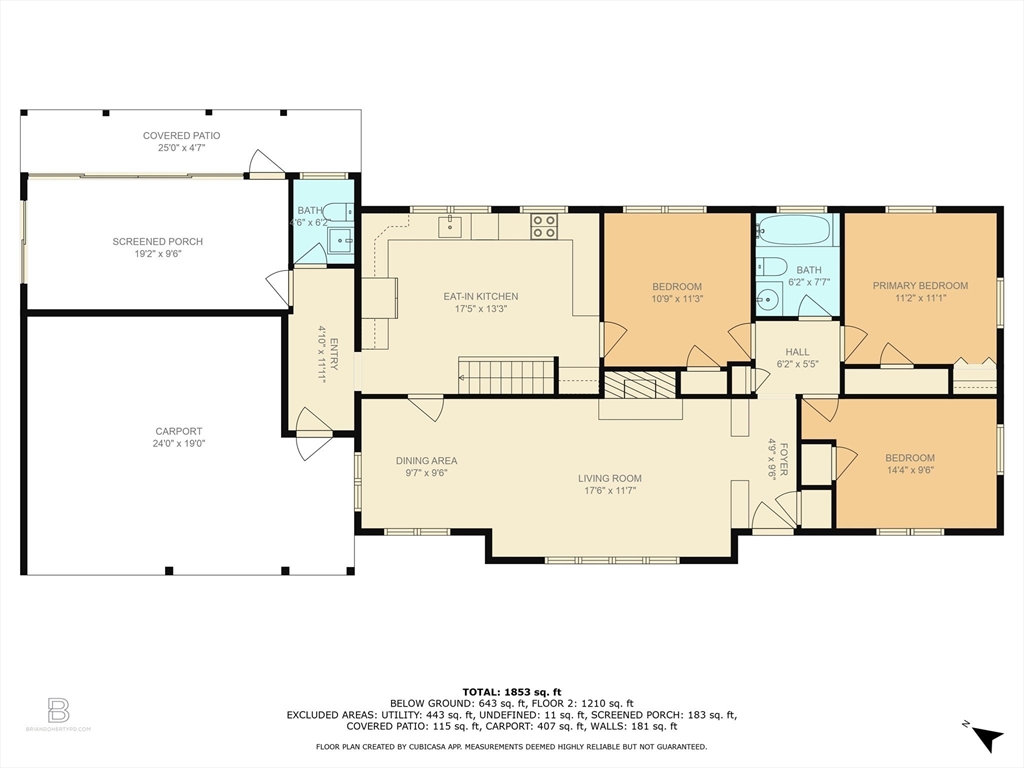 13 Smith Road Hingham, MA 02043 - Photo 30 of 32 a picture of a floor plan