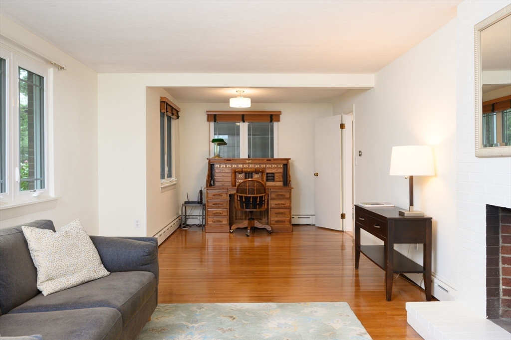 13 Smith Road Hingham, MA 02043 - Photo 10 of 32 a living room with furniture and wooden floor