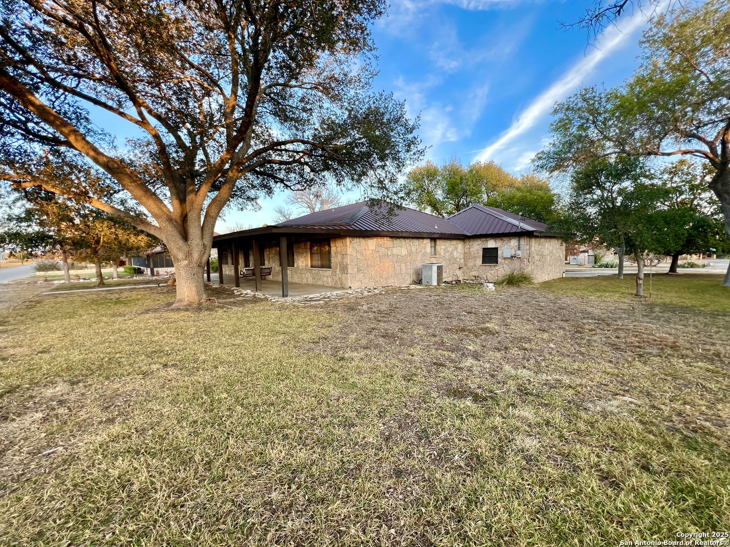 433 Fort Clark Road Brackettville, TX 78832 - Photo 46 of 46 a view of a house with garden and trees
