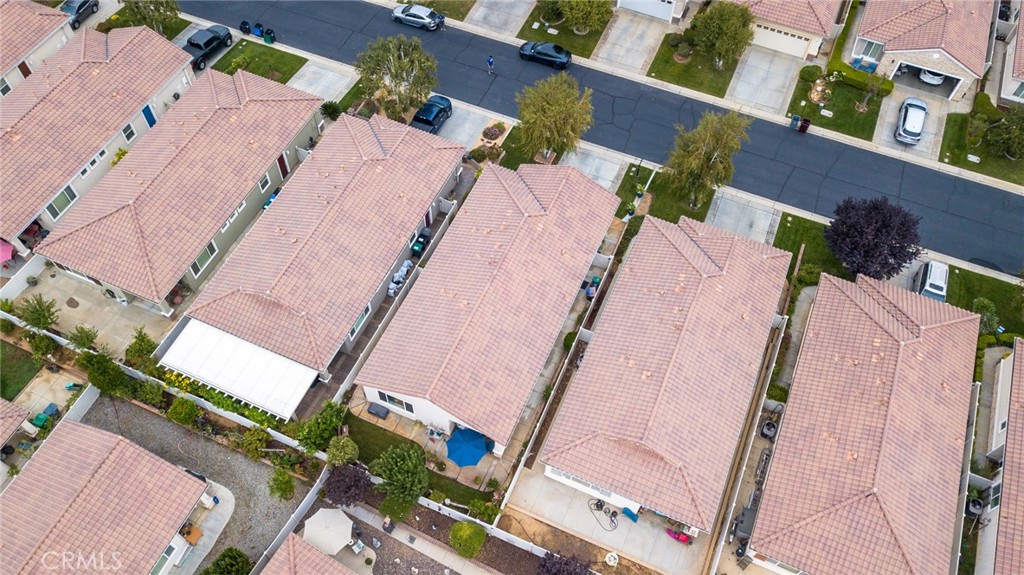 1165 Wisteria Way Beaumont, CA 92223 - Photo 41 of 49 an aerial view of a house with a yard