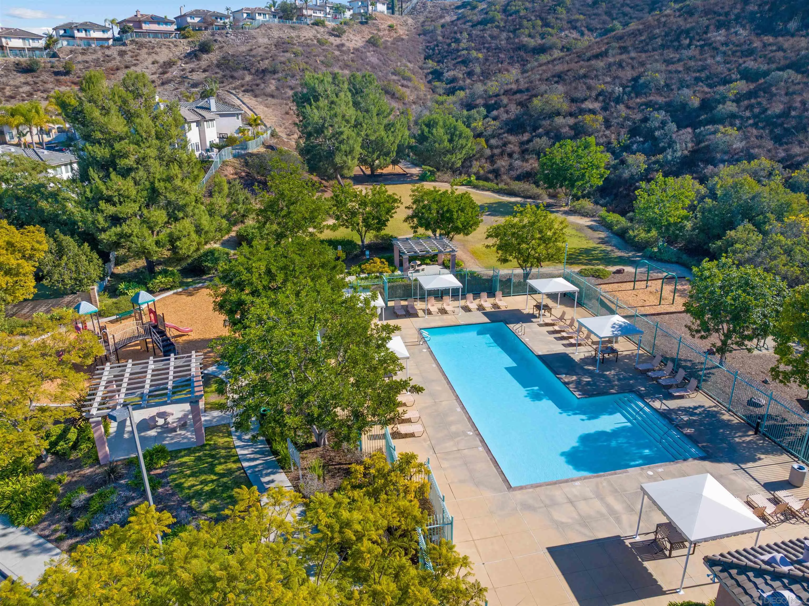 2168 Pointe Parkway Spring Valley, CA 91978 - Photo 49 of 50 an aerial view of residential houses with outdoor space