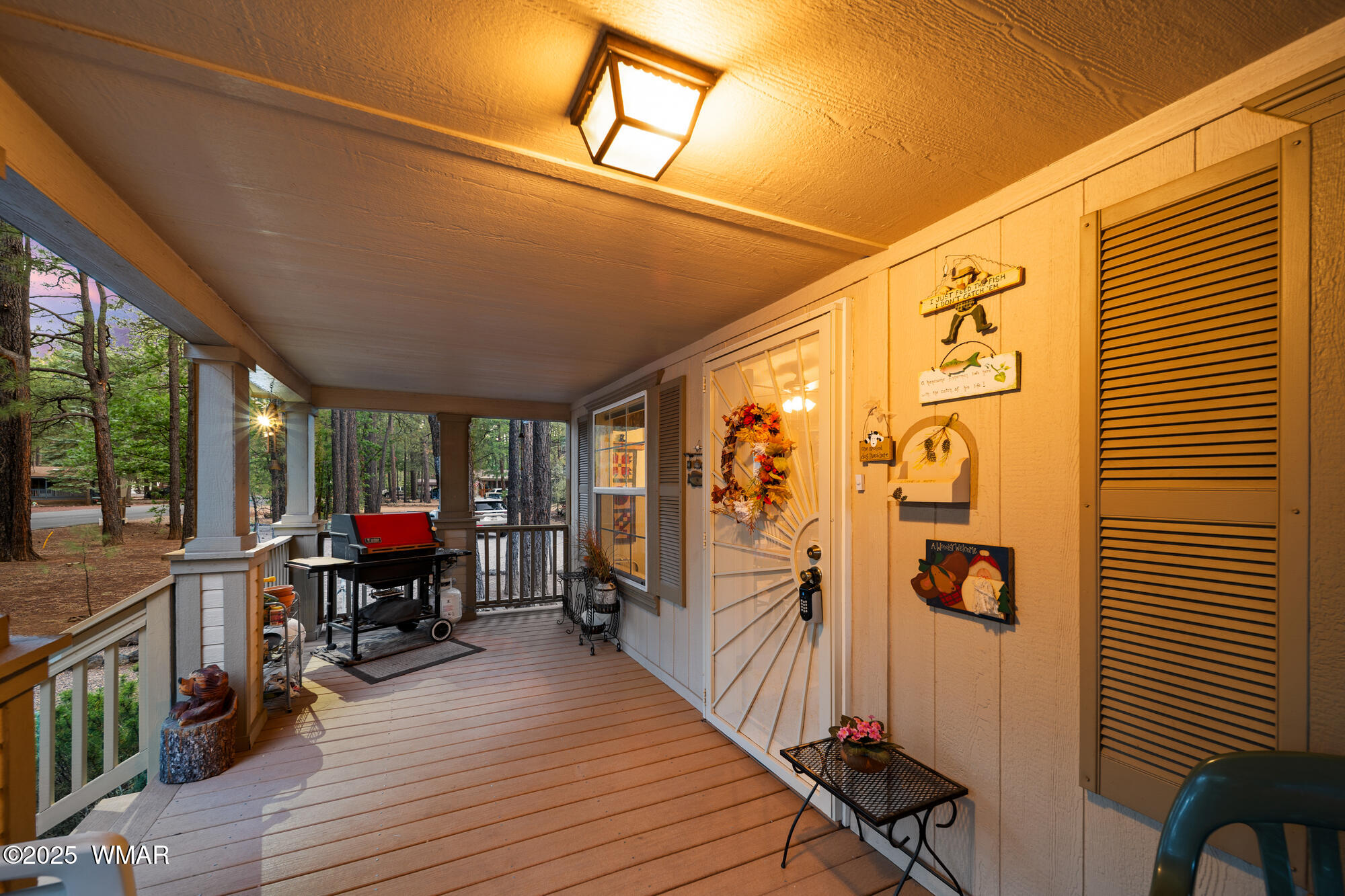 4236 West Blue Ridge Loop Pinetop, AZ 85935 - Photo 6 of 45 Covered Front Deck