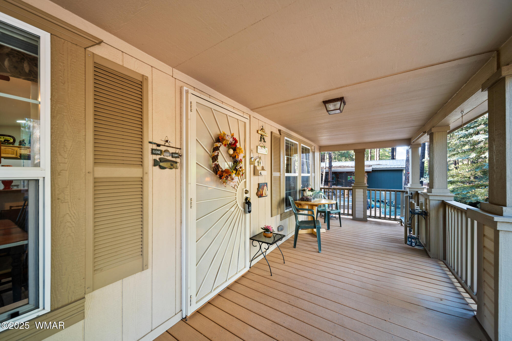 4236 West Blue Ridge Loop Pinetop, AZ 85935 - Photo 9 of 45 Covered Front Deck