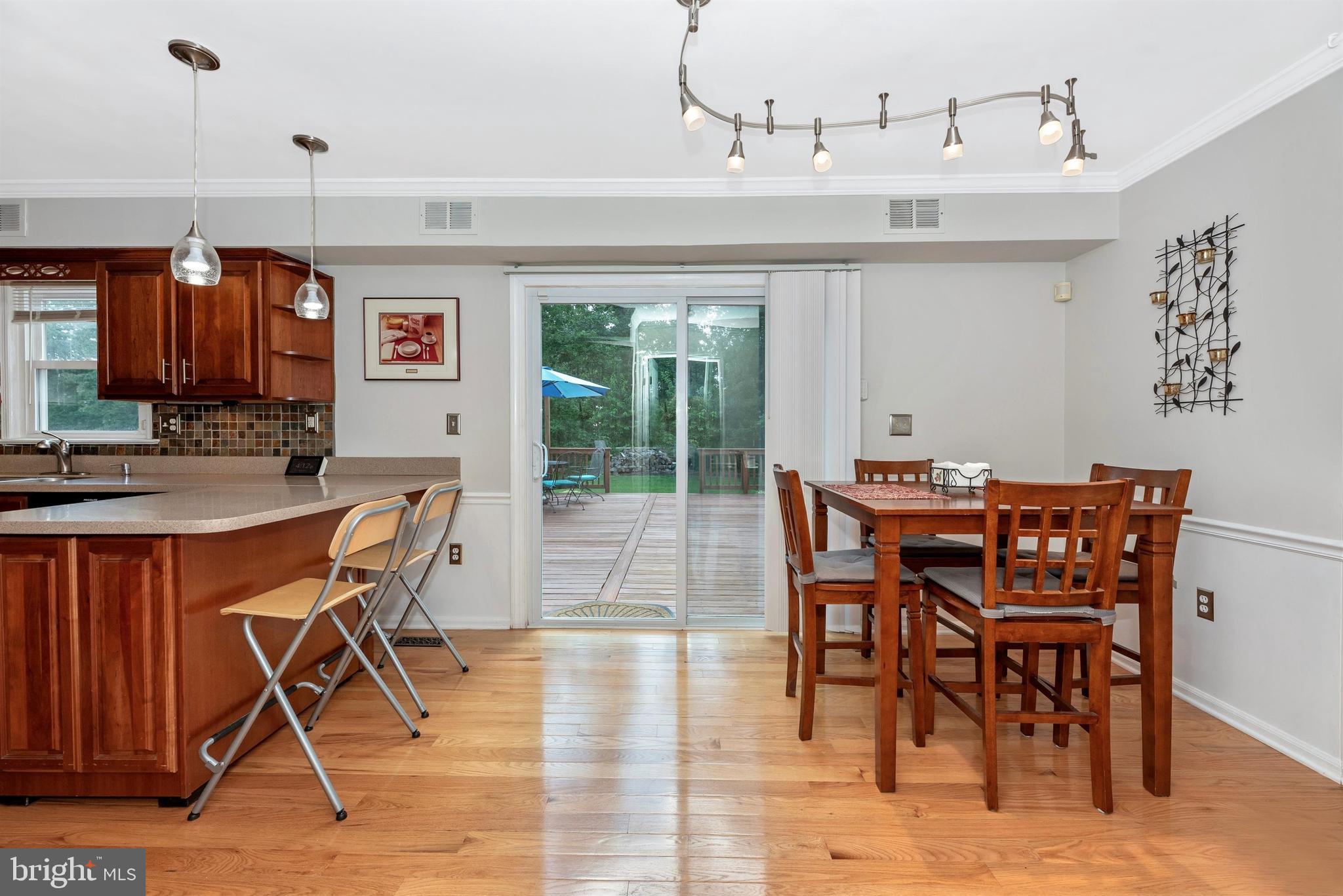 7050 Runkles Road Mount Airy, MD 21771 - Photo 22 of 59 Kitchen Slider to Rear Deck