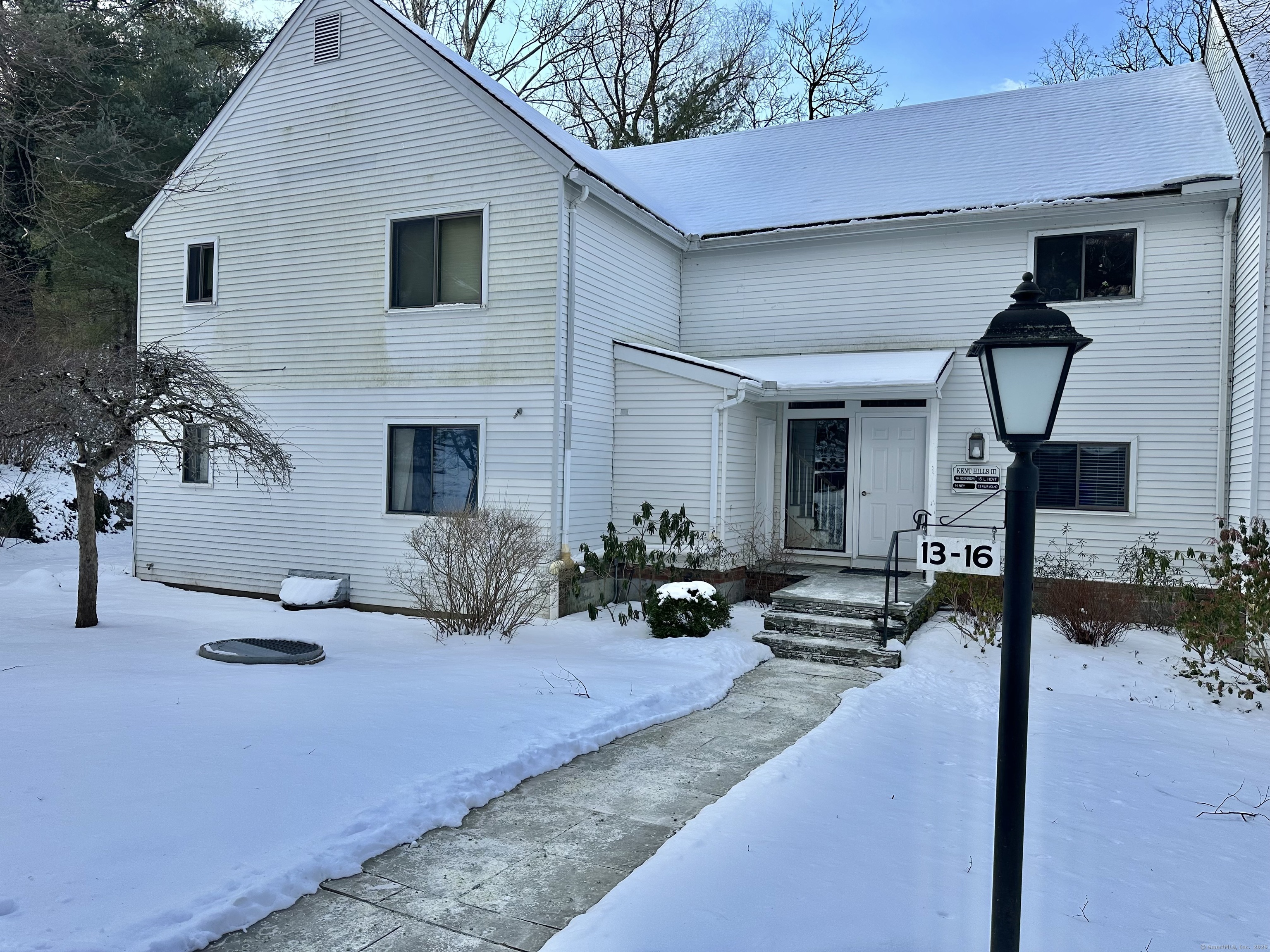 a view of a house with patio
