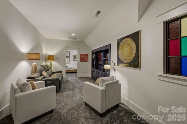 a room with storage and utility
