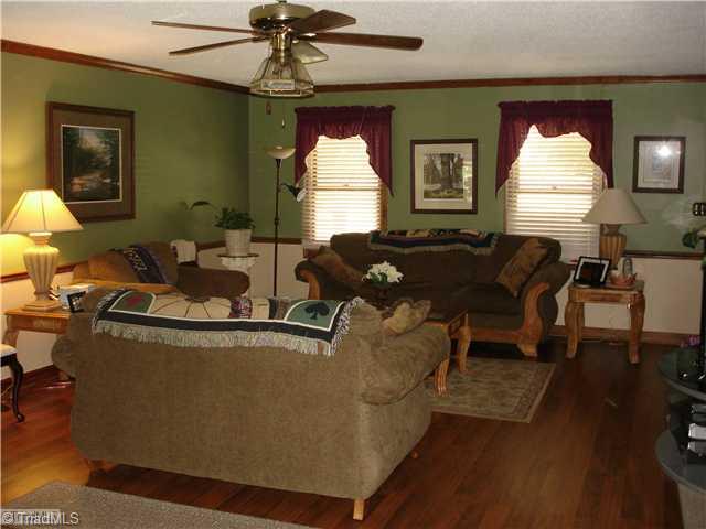 2850 Slate Road King, NC 27021 - Photo 4 of 16 Living Room. Spacious area with plenty of windows