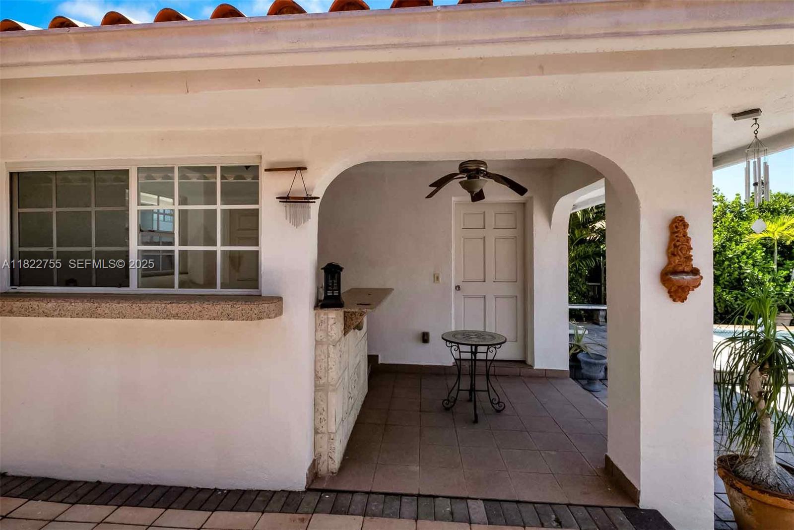 7080 Southwest 98th Avenue Miami, FL 33173 - Photo 20 of 48 outside entertsainment area and cabana bathroom plus storage