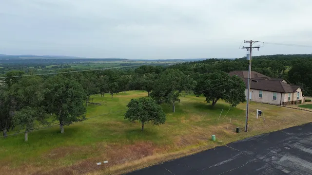 an aerial view of forest