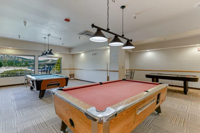 a view of a house with sitting area