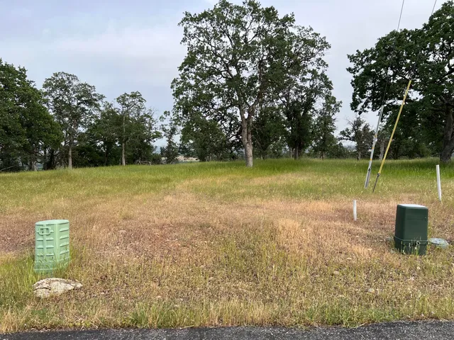 a view of a golf course with a lake