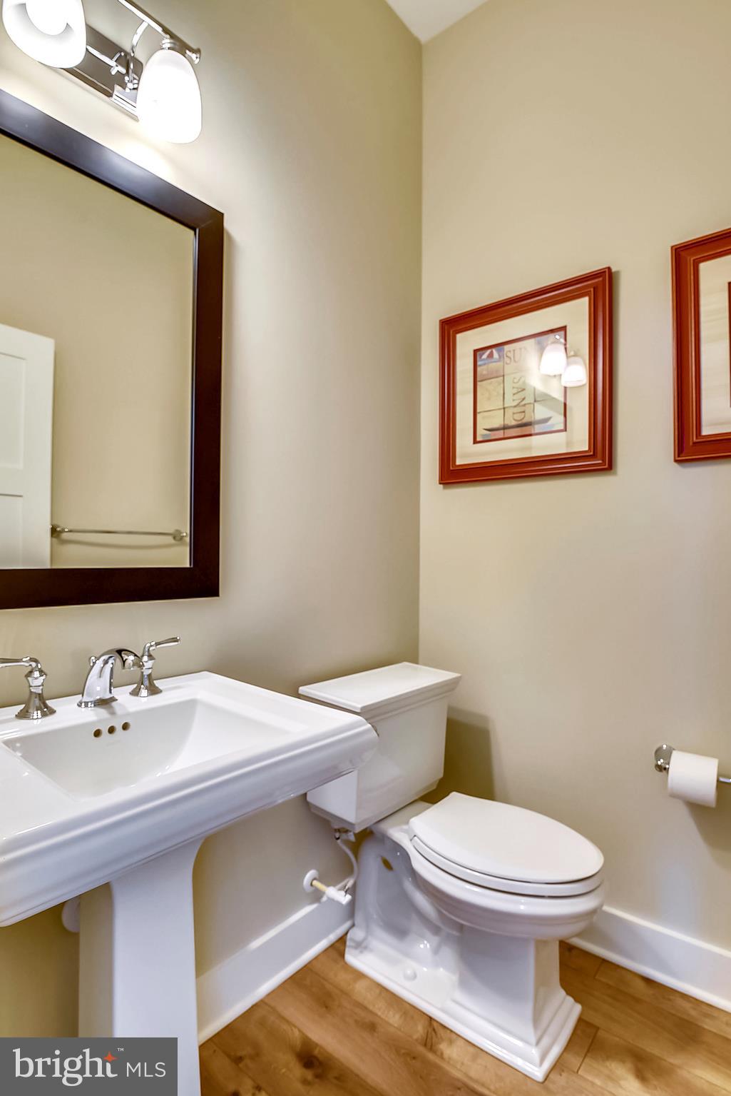 32817 Widgeon Road, Unit 8 Ocean View, DE 19970 - Photo 23 of 73 Powder rm w/pedestal sink, Kohler toilet