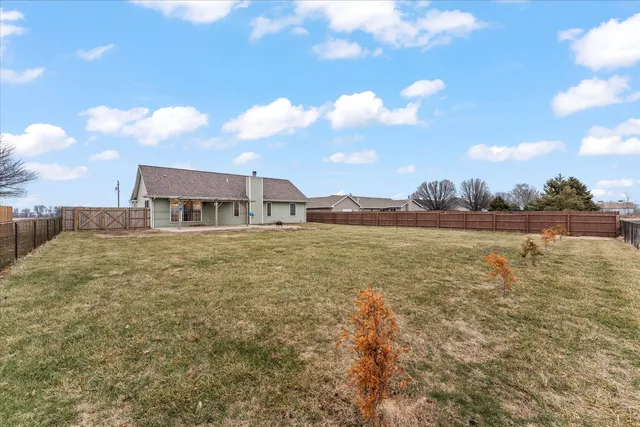 a group of houses with outdoor space