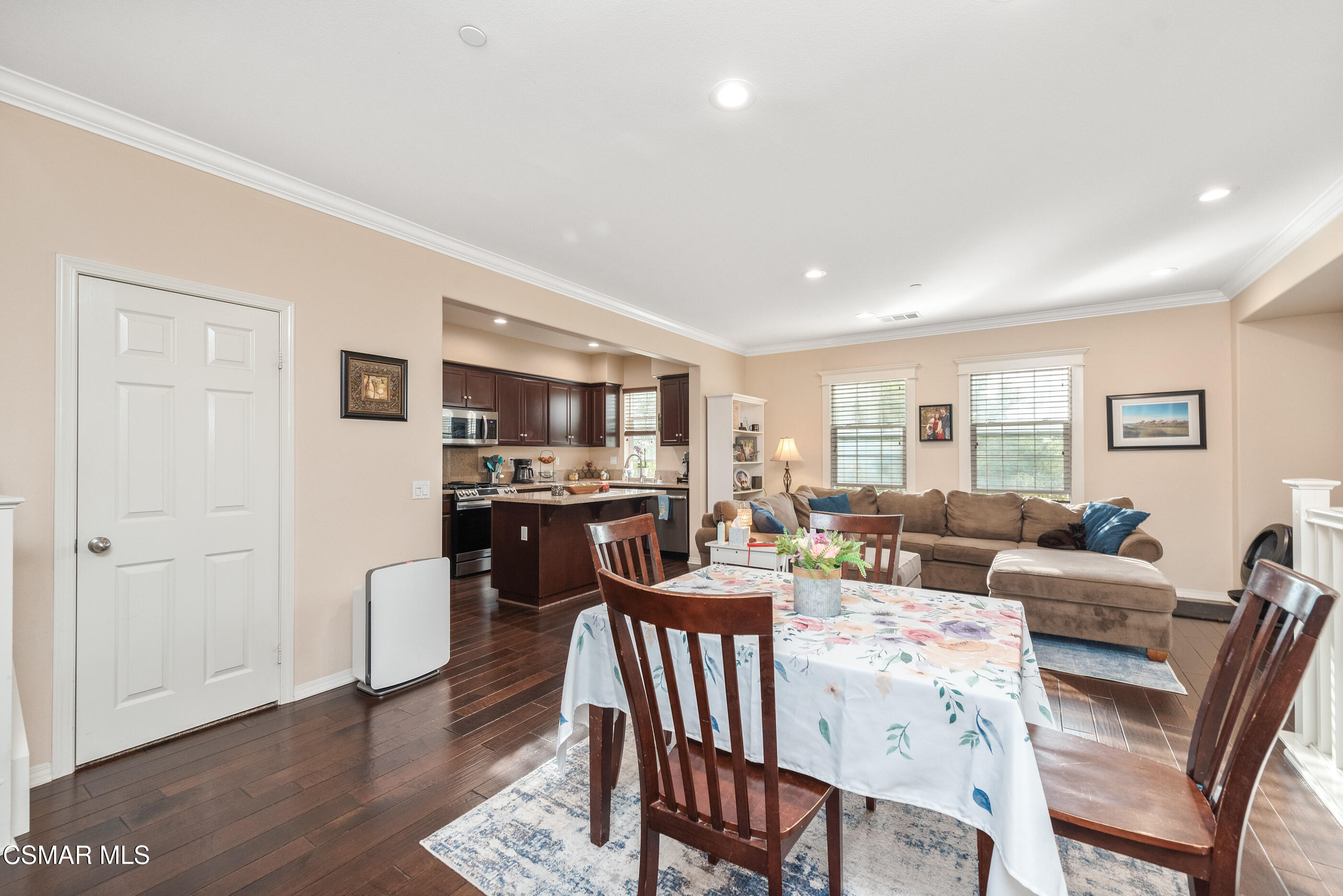 3116 North Oxnard Boulevard Oxnard, CA 93036 - Photo 12 of 46 a view of a dining room with furniture window and wooden floor