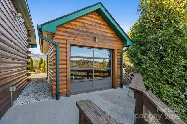 a view of outdoor space and barbecue grill