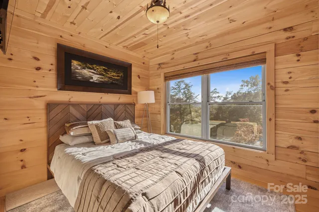 a view of backyard of house