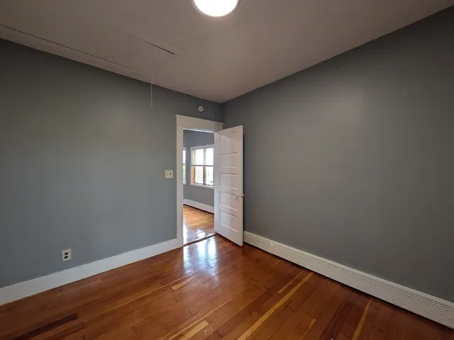 a close view of closet