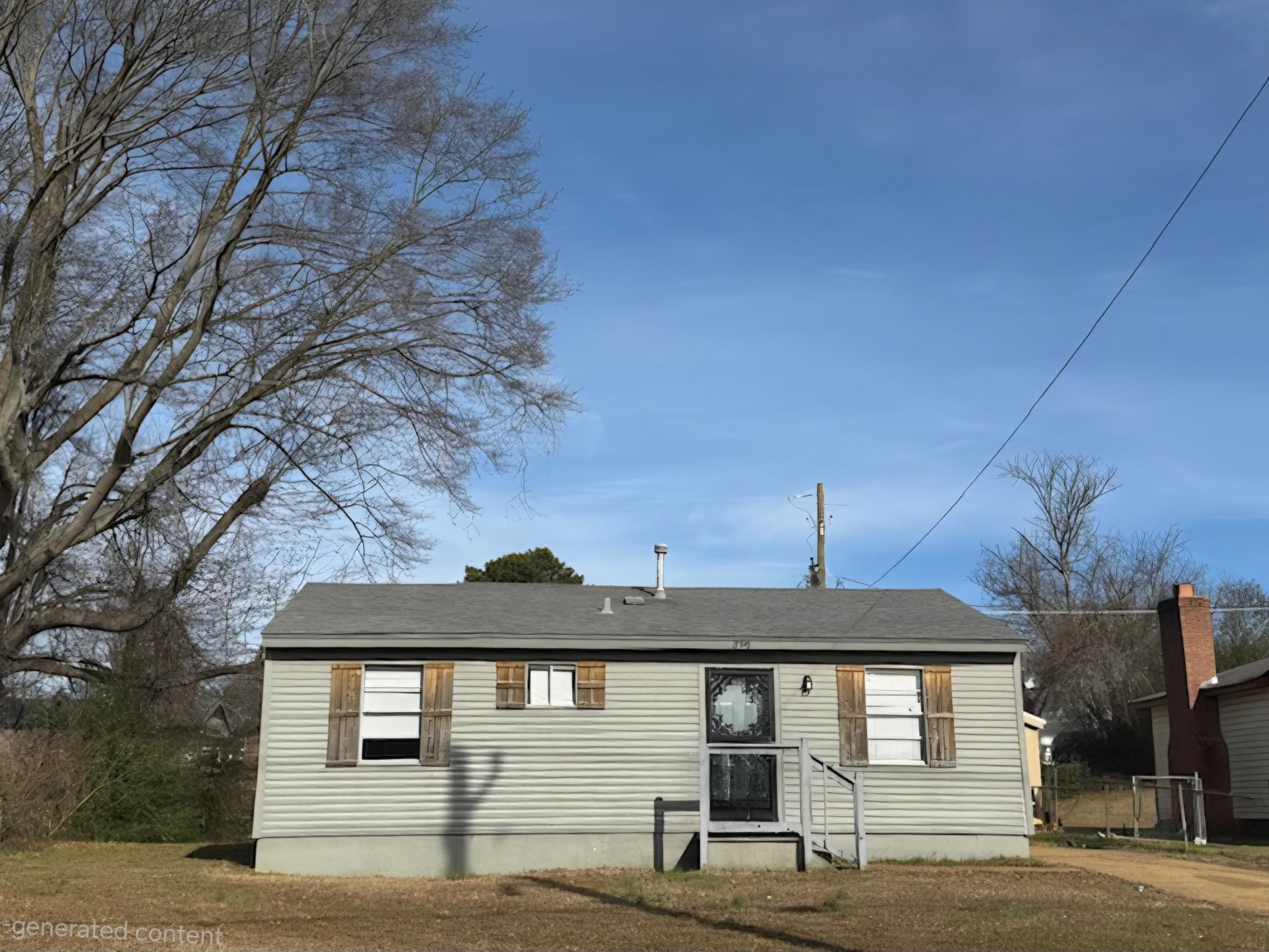 396 West Holmes Road Memphis, TN 38109 - Photo 12 of 12 a front view of a house with a porch