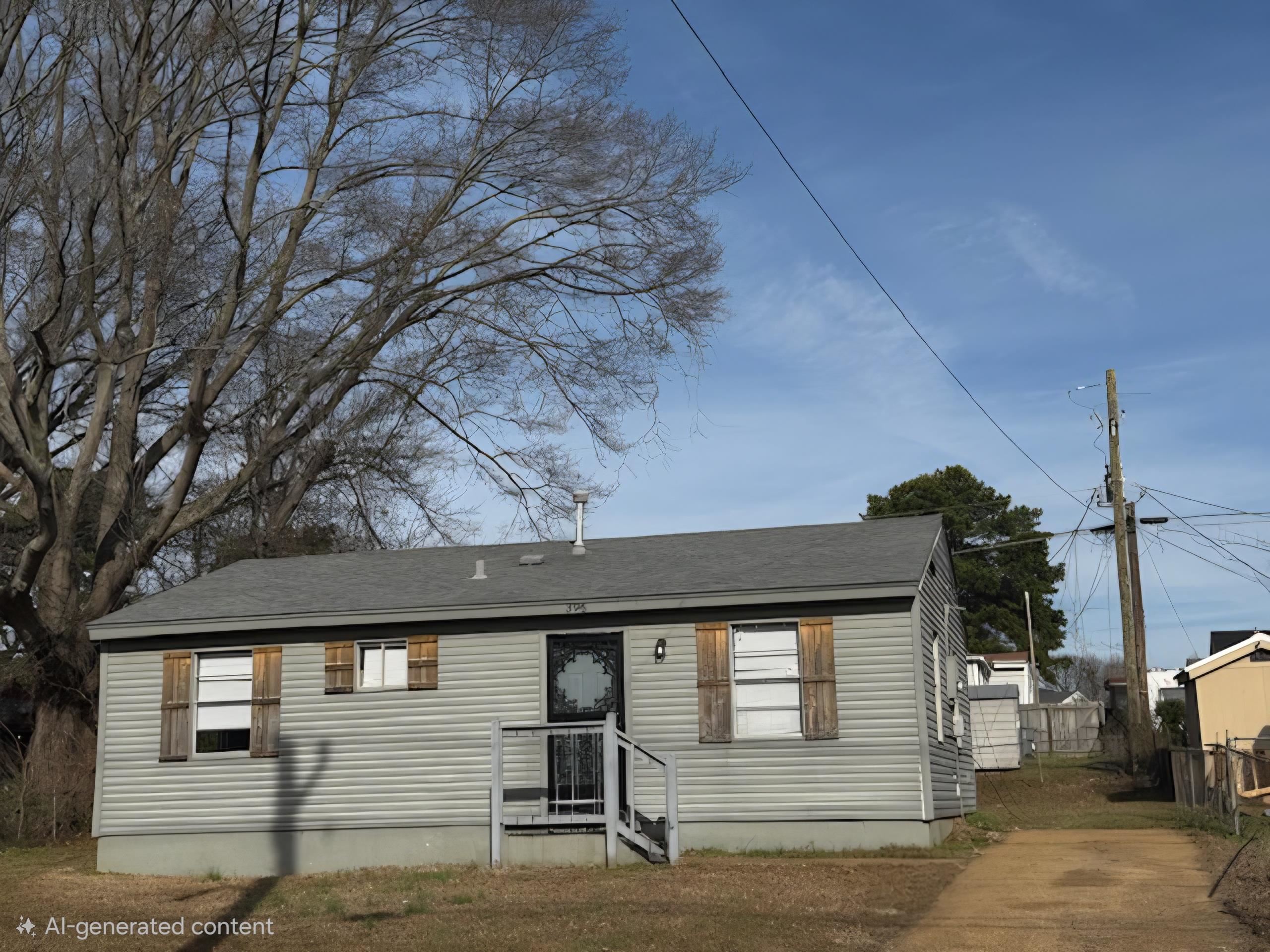 396 West Holmes Road Memphis, TN 38109 - Photo 2 of 12 a front view of a house with garage