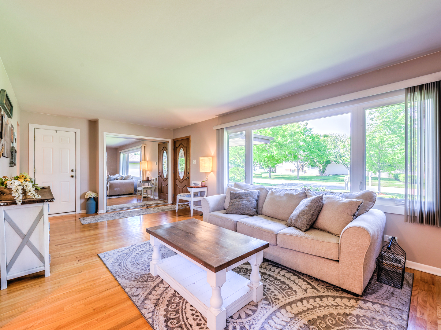 2005 West Spring Ridge Drive Arlington Heights, IL 60004 - Photo 6 of 24 a living room with furniture and a large window