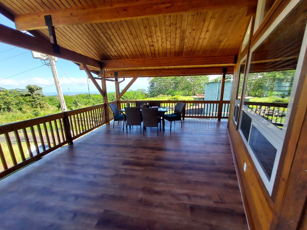 533 Hoaka Road Hilo, HI 96720 - Photo 3 of 30 a view of outdoor space with furniture and garden view