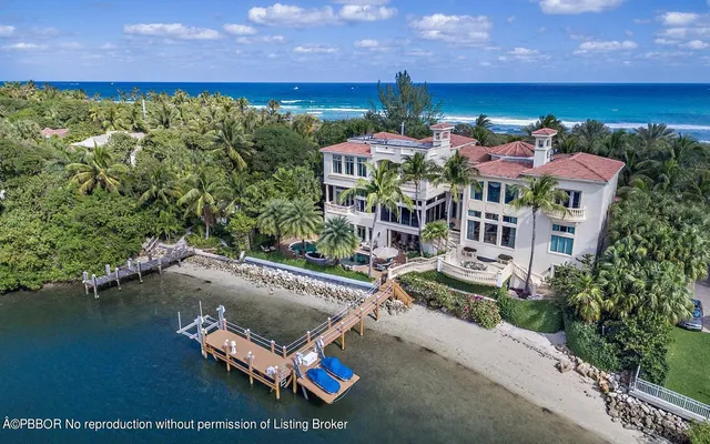 a view of a city with an ocean view