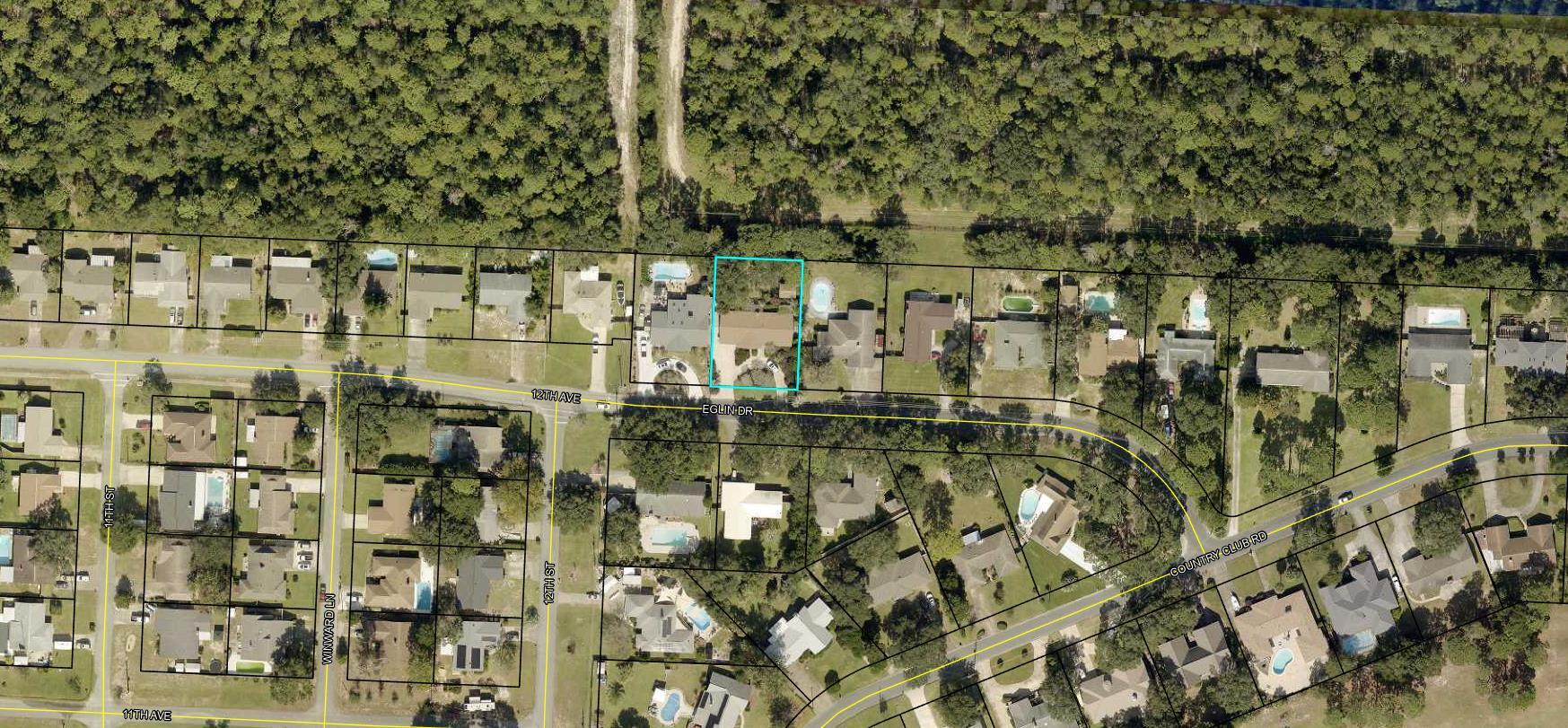 11 Eglin Drive Shalimar, FL 32579 - Photo 74 of 75 Aerial View