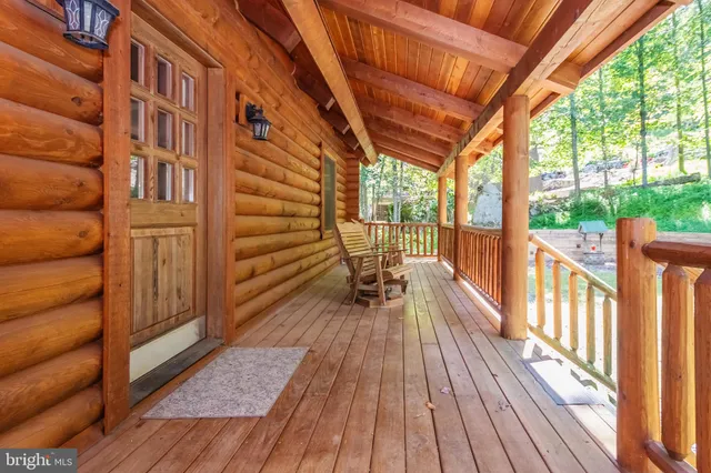 a view of swimming pool from a garden