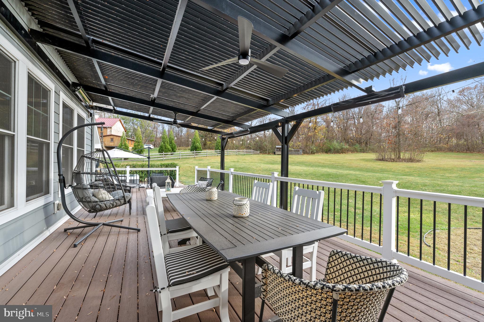 2700 Flowing Springs Road Spring City, PA 19475 - Photo 17 of 44 Motorized pergola-rain sensor & infrared heaters