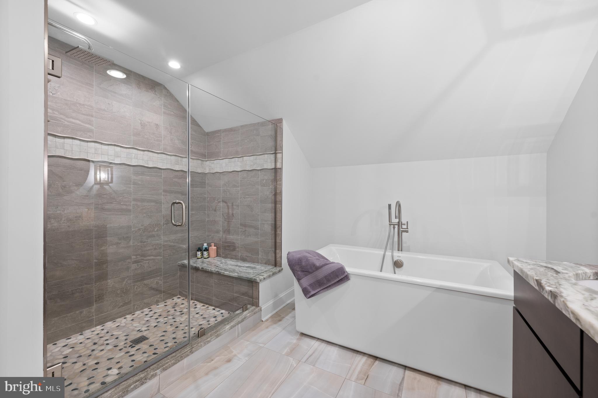 2700 Flowing Springs Road Spring City, PA 19475 - Photo 28 of 44 Soaking tub and upgraded tiling