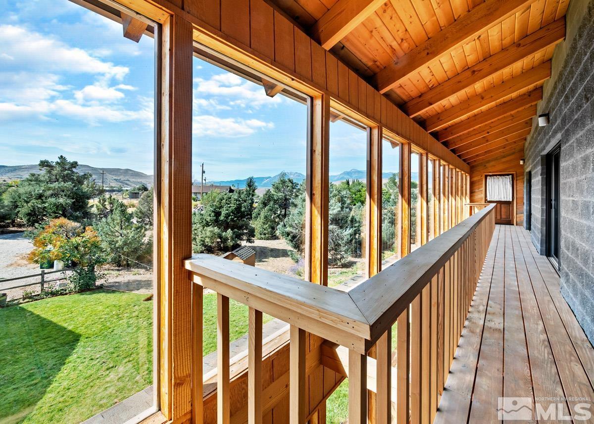 15866 Toll Road Reno, NV 89521 - Photo 11 of 29 a view of balcony with yard