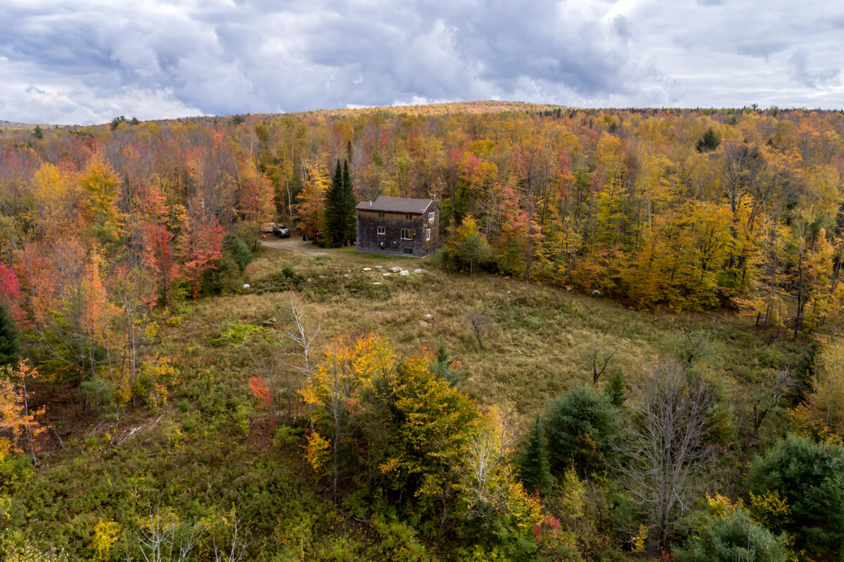 100 Bennett Hill Road New Portland, ME 04961 - Photo 1 of 56 50-Aerial view (5 of 9)