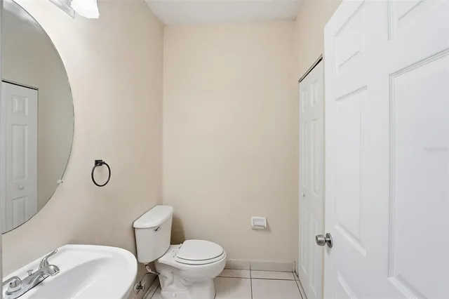 a view of small space with racks on the wall