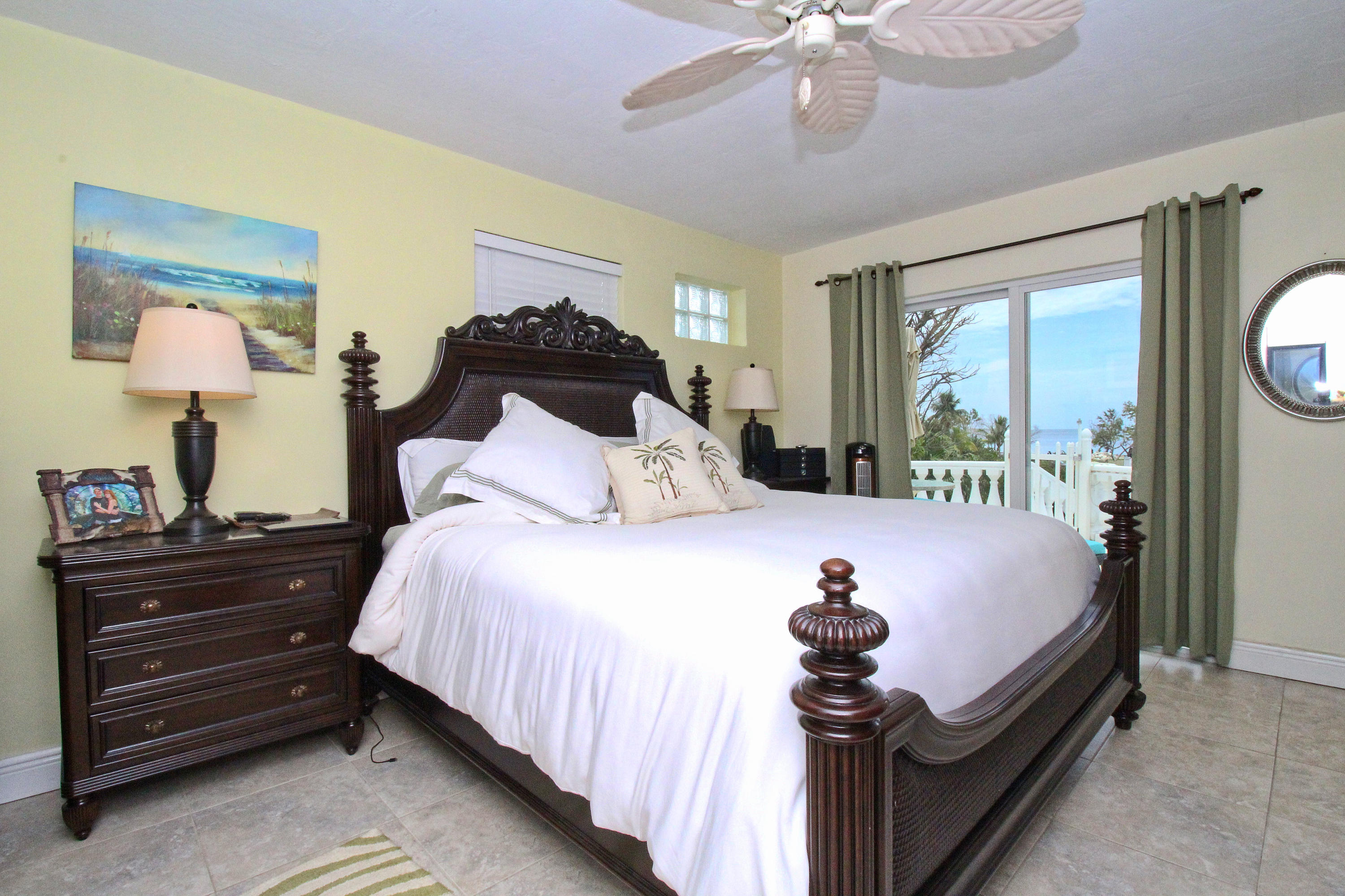 558 Sombrero Beach Road Marathon, FL 33050 - Photo 14 of 55 Master Bedroom with ocean views