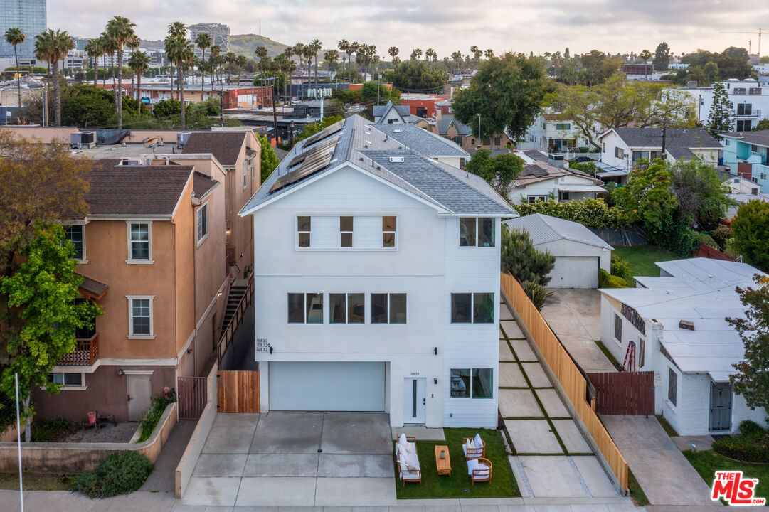 5832 David Avenue, Unit 1 Los Angeles, CA 90034 - Photo 41 of 44 a view of a large building with a clock tower in middle