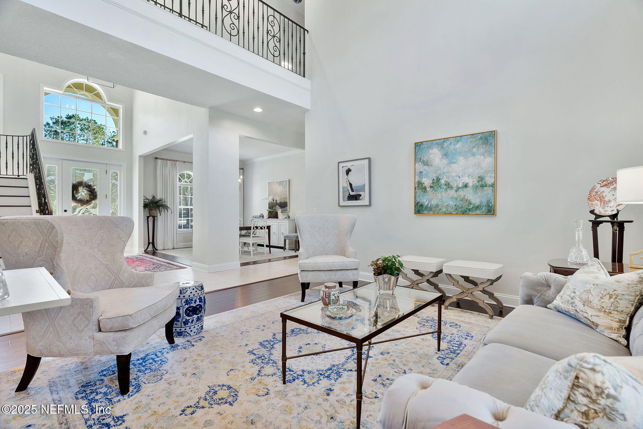 139 Foxcraft Street St. Augustine, FL 32092 - Photo 15 of 93 a living room with furniture and a painting on the wall