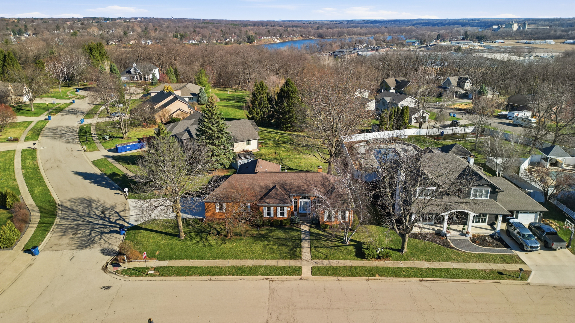 1101 Northridge Dixon, IL 61021 - Photo 37 of 45 an aerial view of residential house with outdoor space