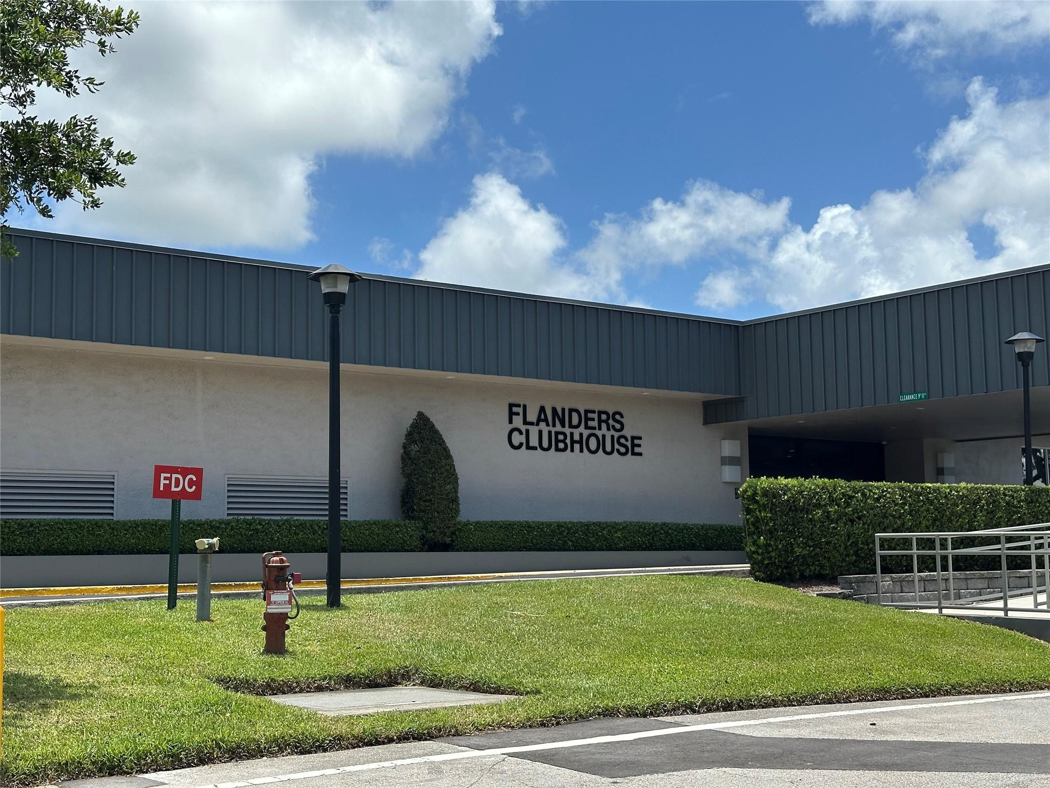 710 Flanders O, Unit 710 Delray Beach, FL 33484 - Photo 30 of 37 Flanders Clubhouse