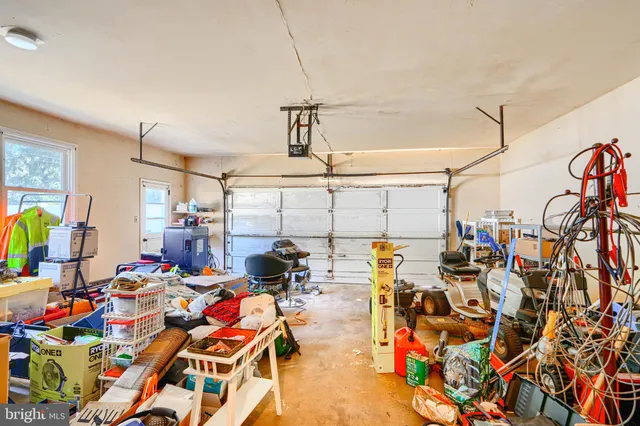 a view of gym equipment and children play room