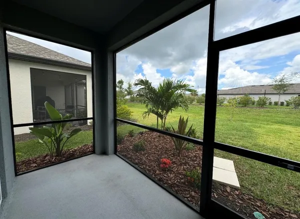 a view of sky from window
