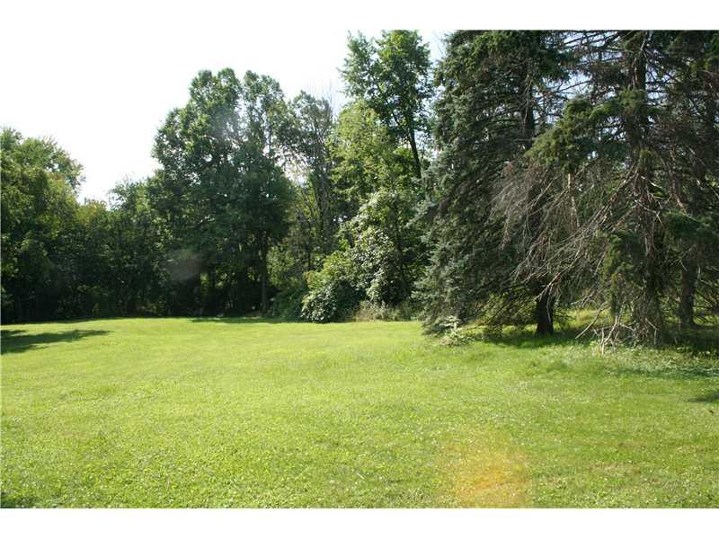 Land. Large private flat back yard.