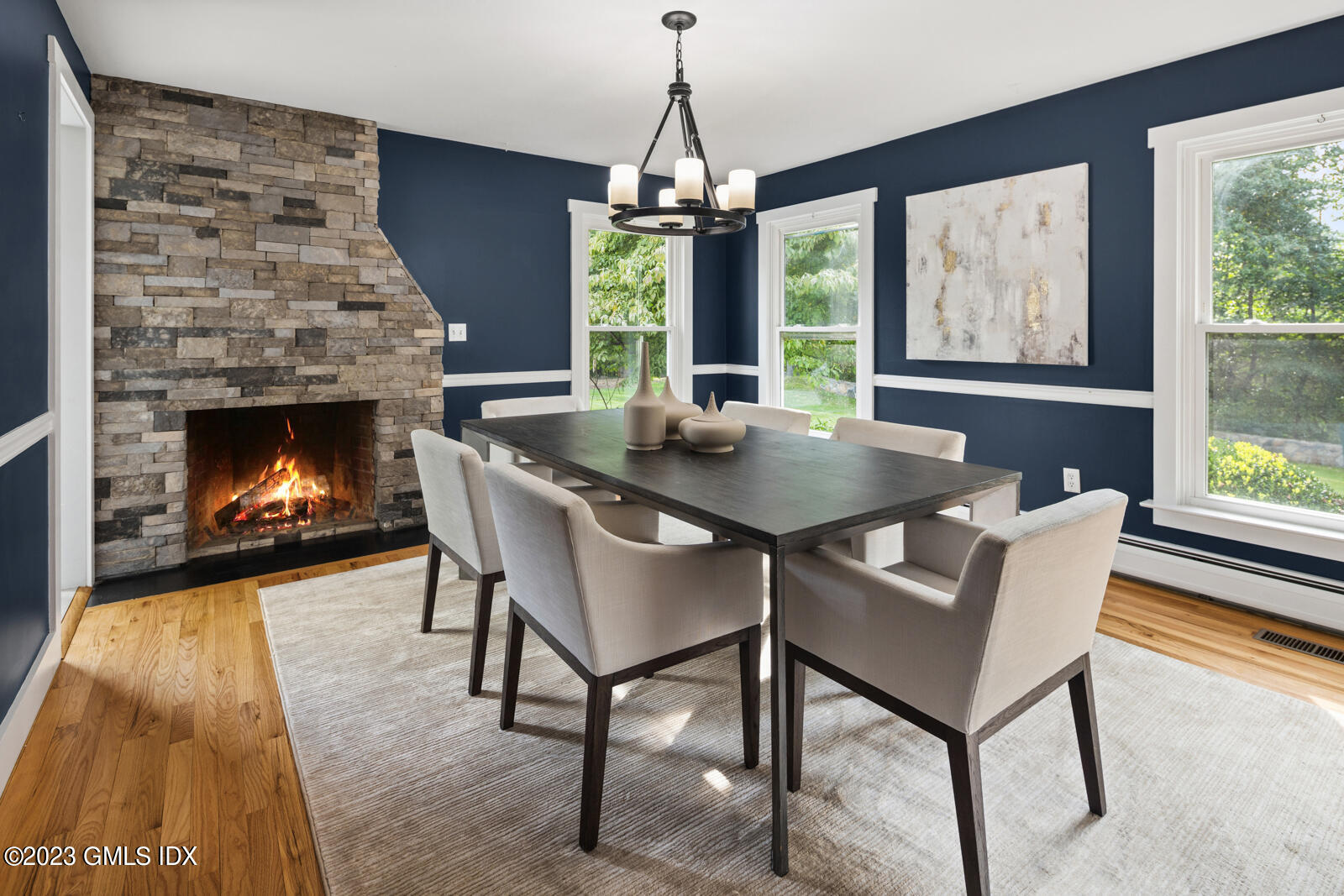 22 Drummer Lane Redding, CT 06896 - Photo 7 of 40 a dining room with furniture window and wooden floor