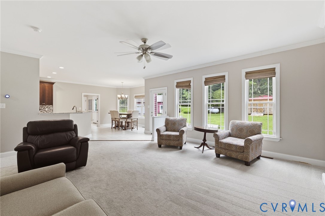 15220 River Road Chesterfield, VA 23838 - Photo 22 of 65 Open-concept living area featuring light-toned car