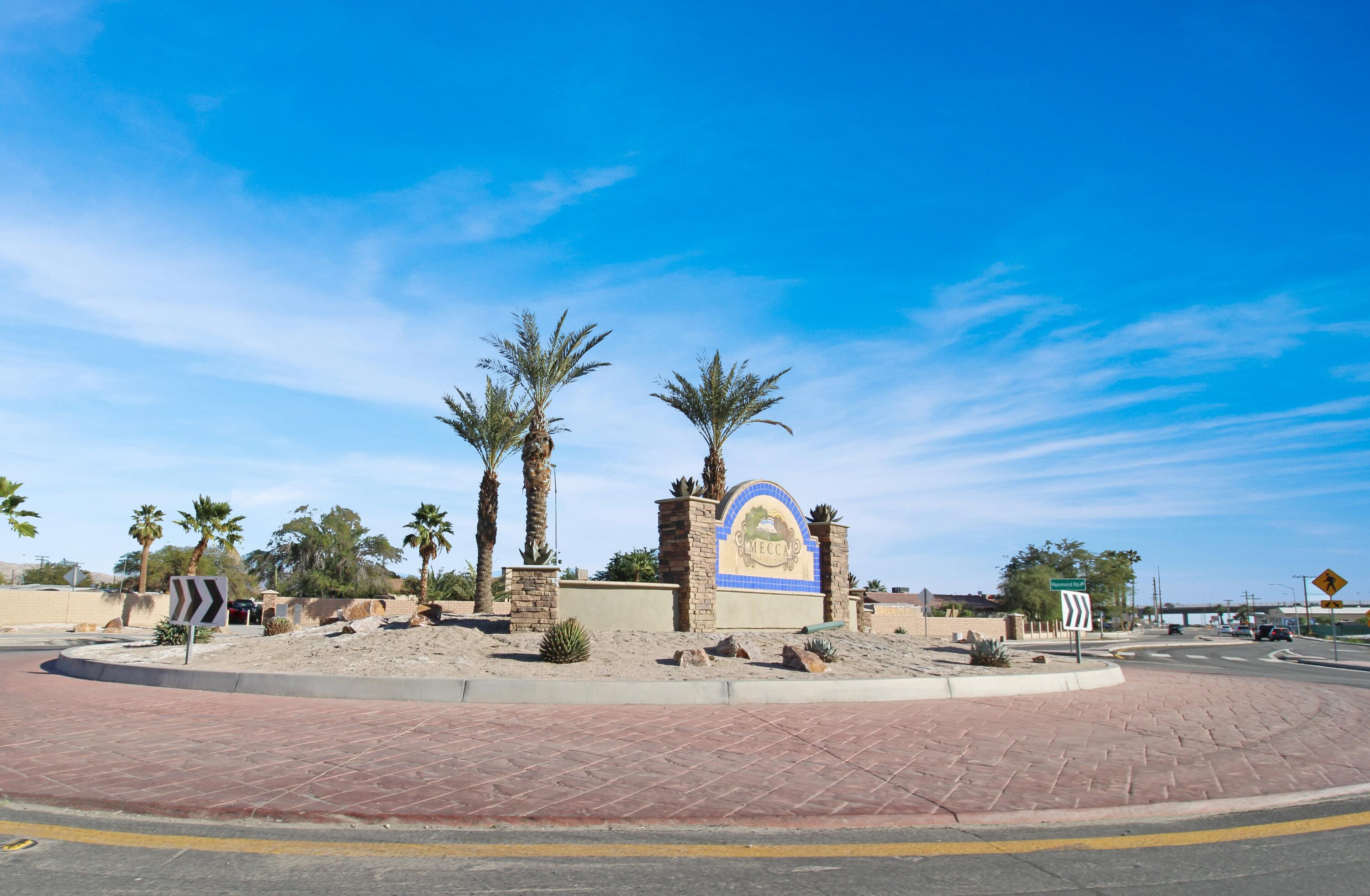 0 California 111 Mecca, CA 92254 - Photo 6 of 10 a view of a water fountain and a signage