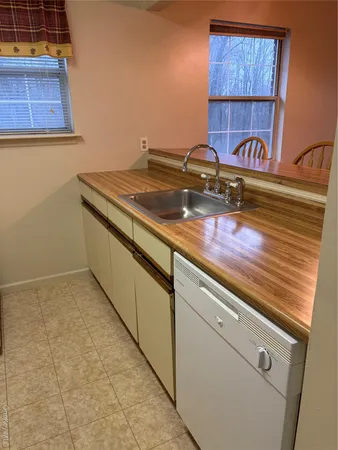 a view of a storage and utility room