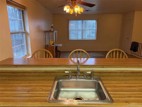 a kitchen sink with a sink