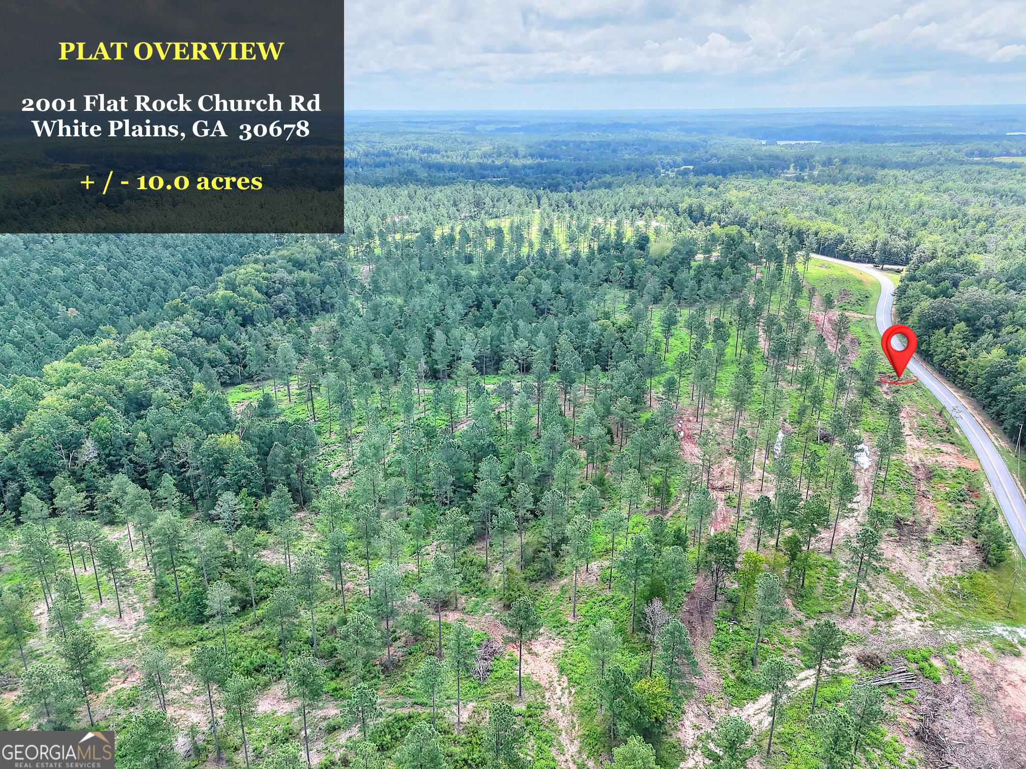 2001 Flat Rock Church Road White Plains, GA 30678 - Photo 7 of 18 a view of a sign in front of a building