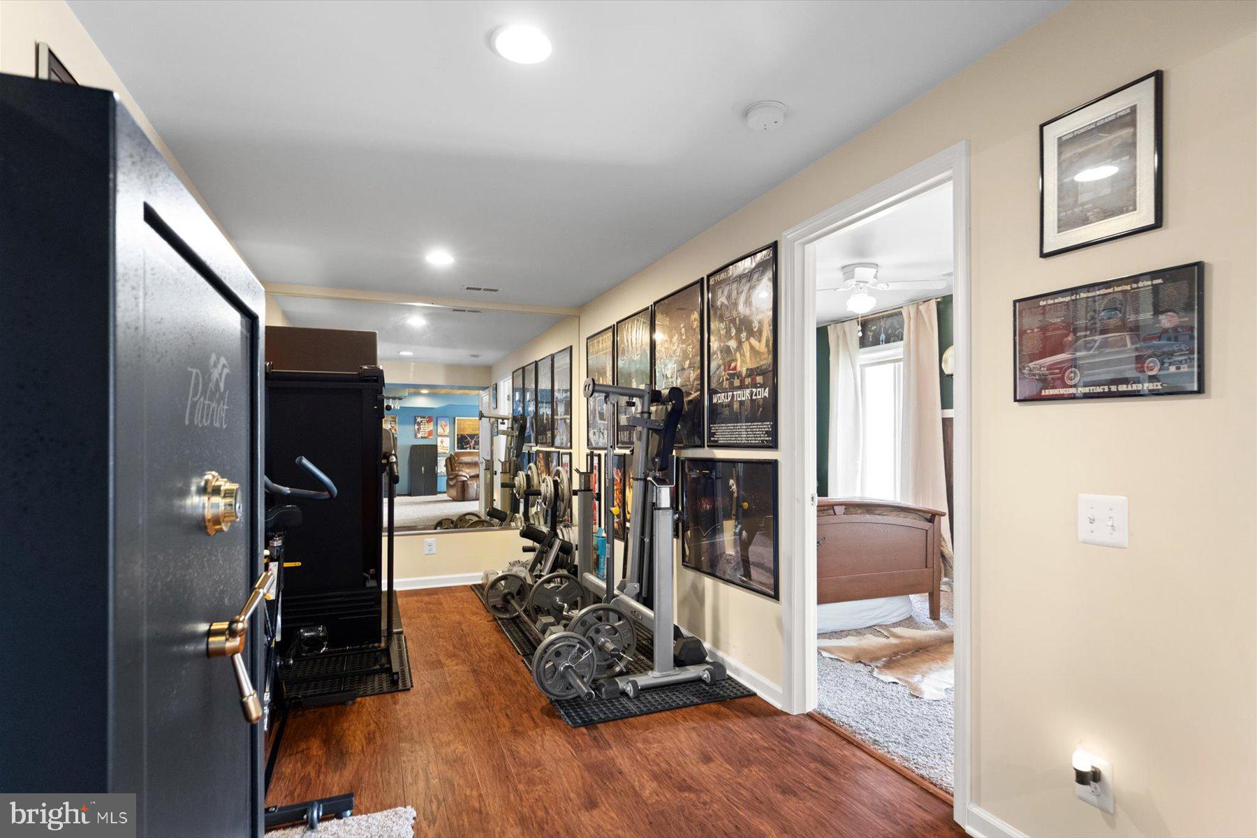 6246 John Barton Payne Road Marshall, VA 20115 - Photo 26 of 32 a view of a room with gym equipment