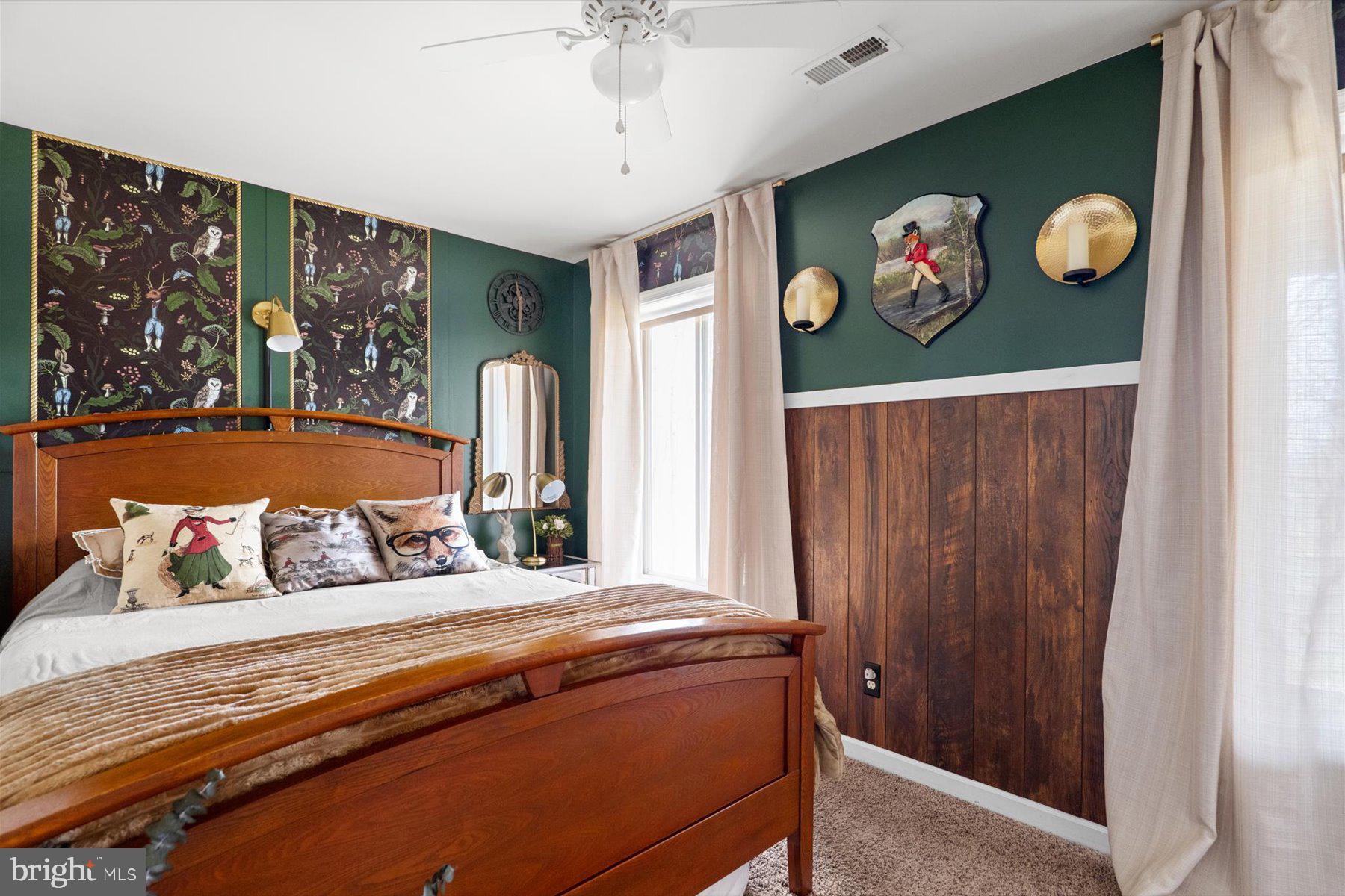 6246 John Barton Payne Road Marshall, VA 20115 - Photo 27 of 32 a bedroom with a large bed and a window
